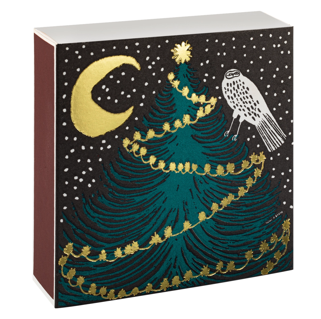 Archivist Christmas Square Luxury Matches