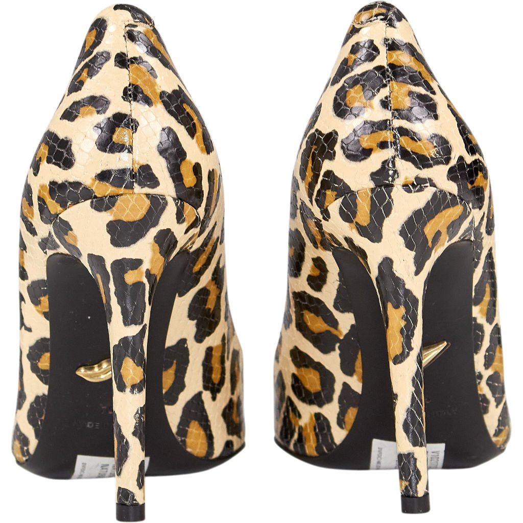 Diane von Furstenberg Leopard Print Heels