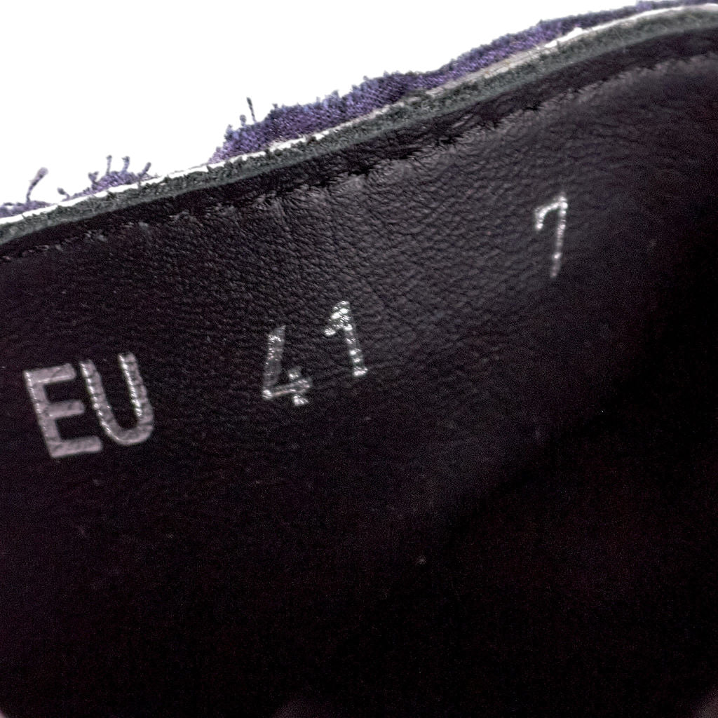 By Walid Pink Anka Lace-Up Shoes