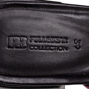 Pull & Bear Pink Suede Sandals