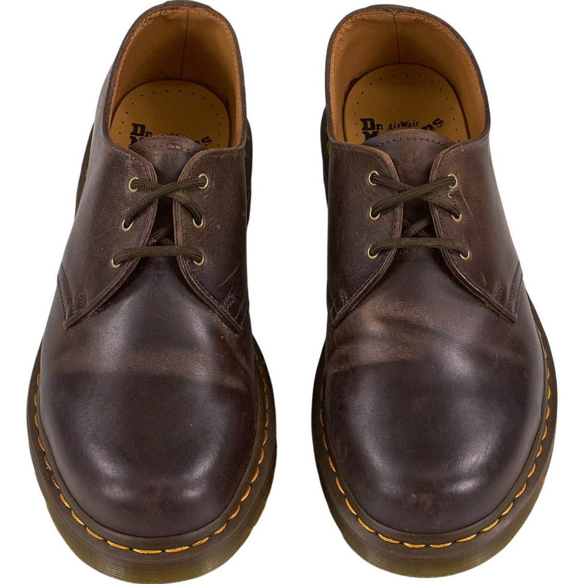Dr Martens Brown Leather Shoes