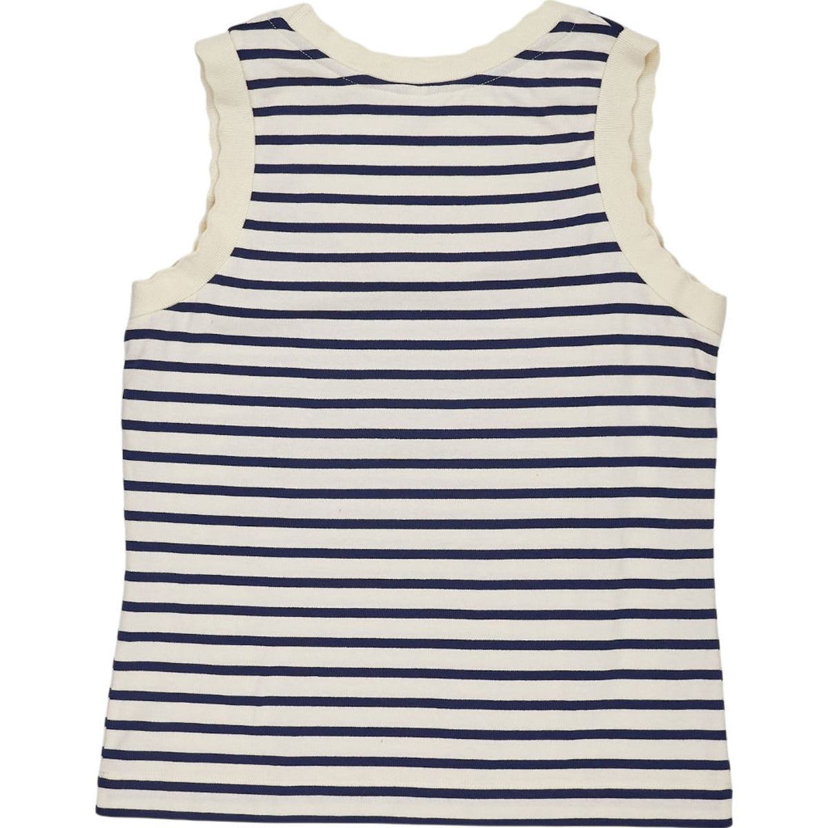 Wyse Blue Striped Tank Top