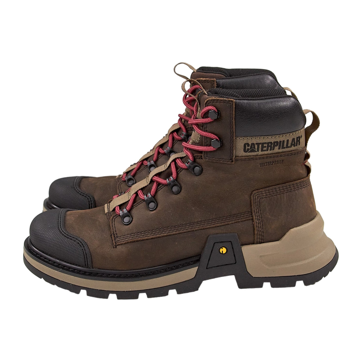 Caterpillar Dark Bitter Chocolate Colorado Waterproof Boots