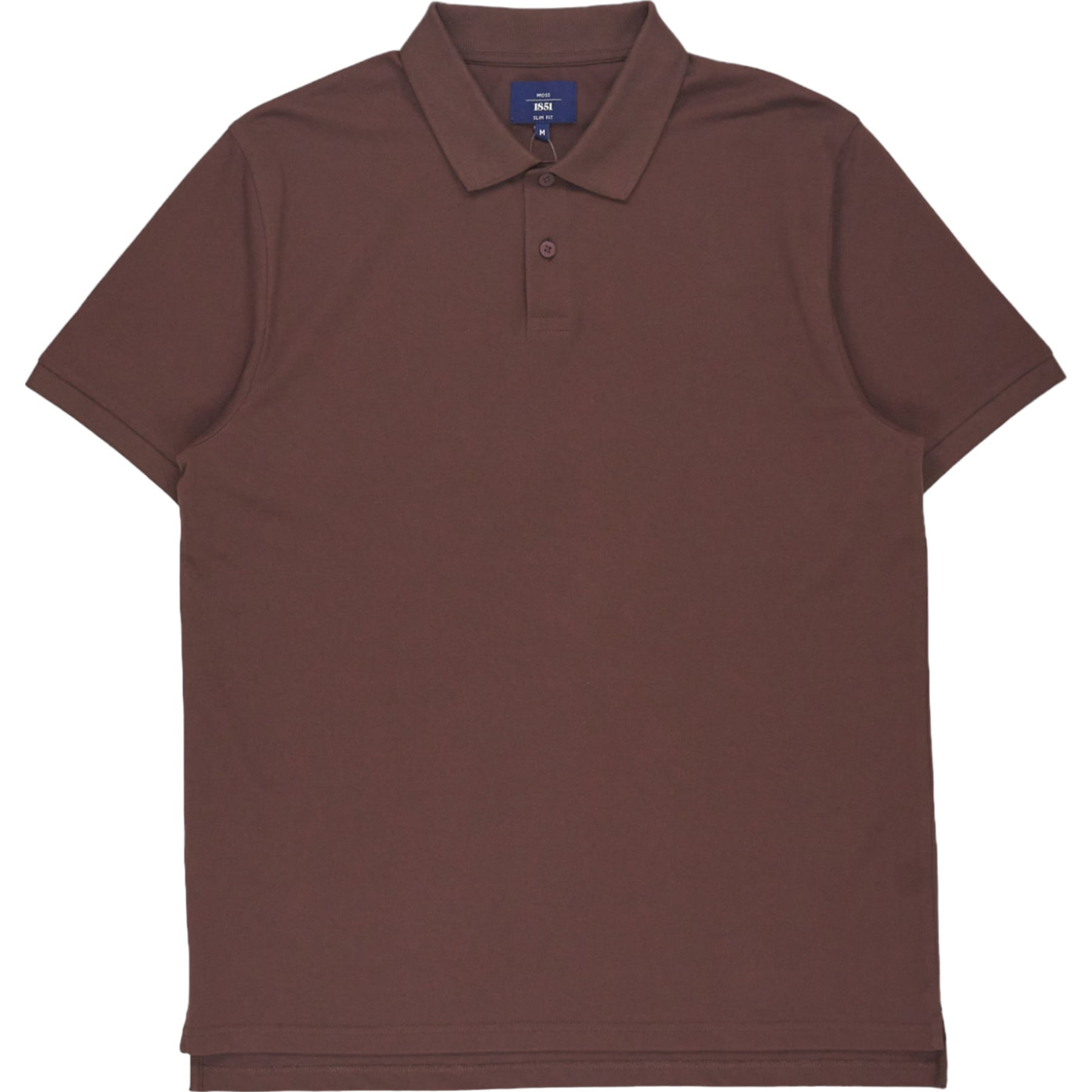 Moss 1851 Brown Slim Fit Polo Shirt