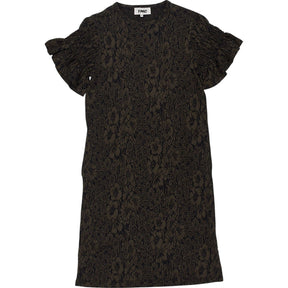 YMC Green Floral Knit Dress XS