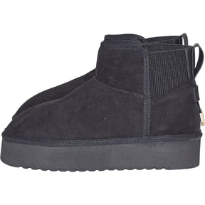 River Island Black Suede Boots