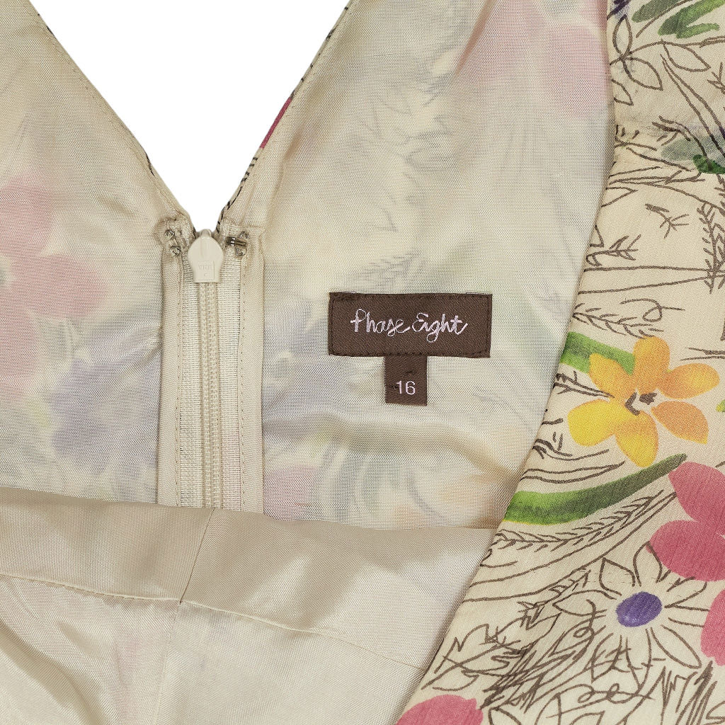 Phase Eight Floral Silk Dress