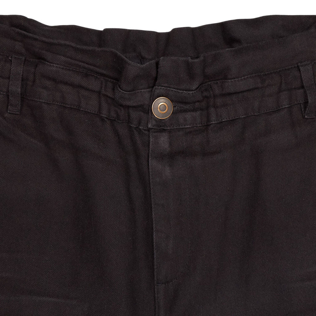 Baukjen Black Cotton Trousers
