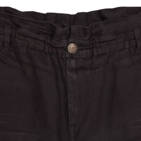 Baukjen Black Cotton Trousers