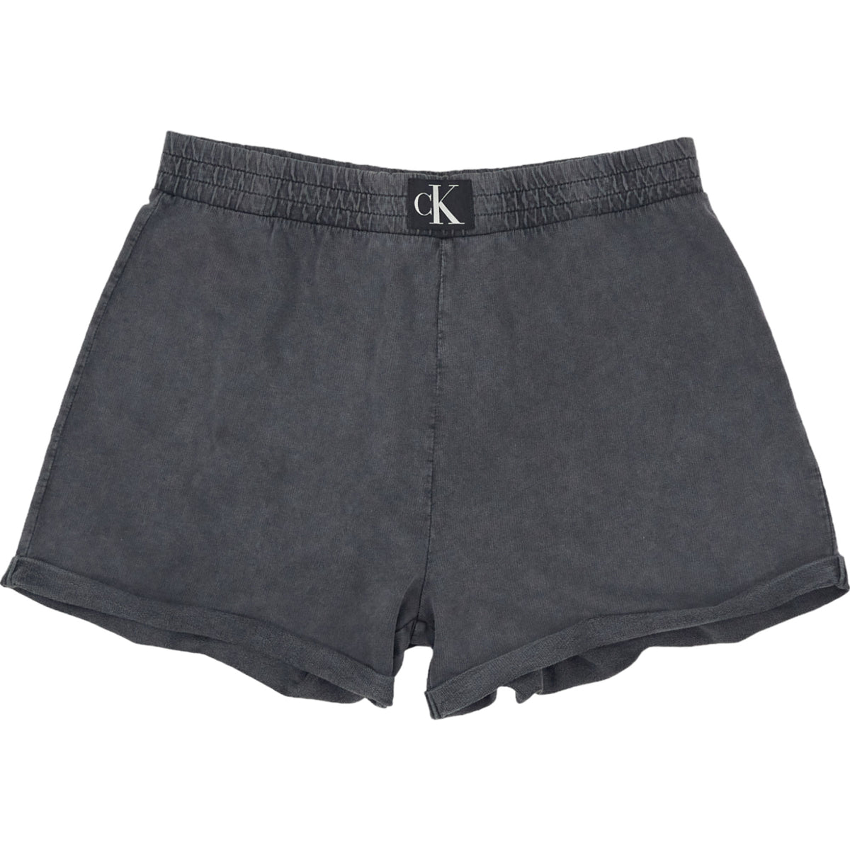 Calvin Klein Washed Black Sweat Shorts