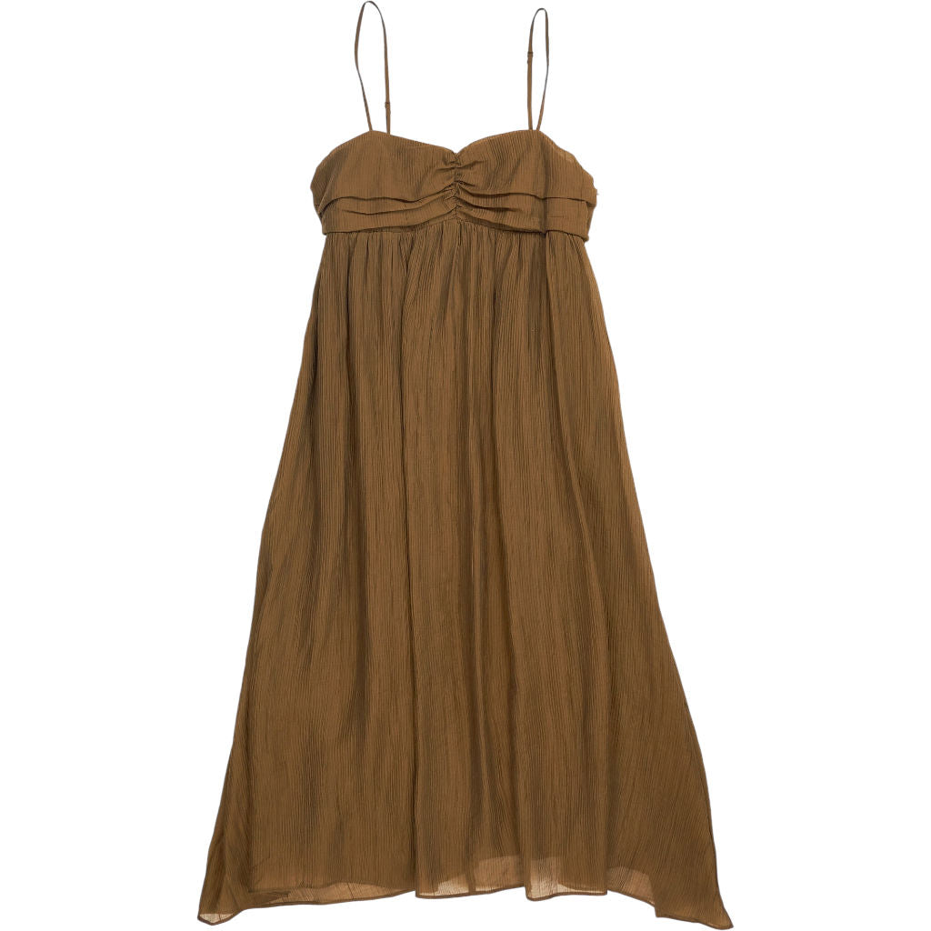 M&S Brown Strappy Maxi Dress
