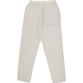 Hamilton + Hare Cream Linen Trousers