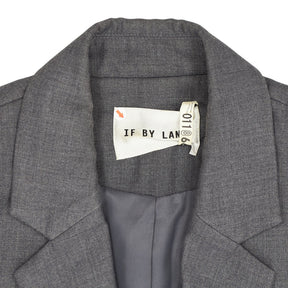 If By Land Grey Blazer