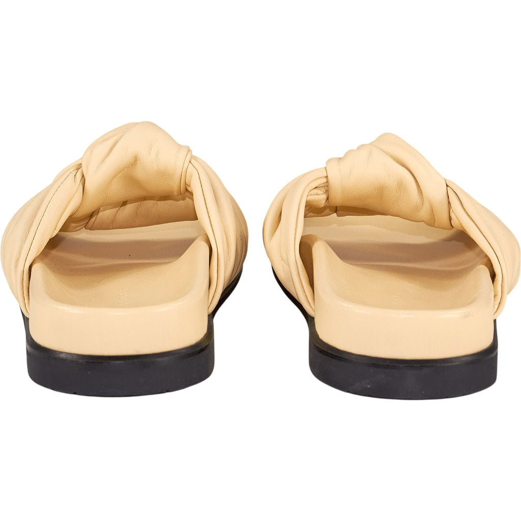 Dear Frances Beige Knotted Sandals
