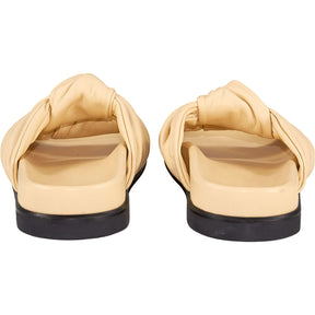 Dear Frances Beige Knotted Sandals
