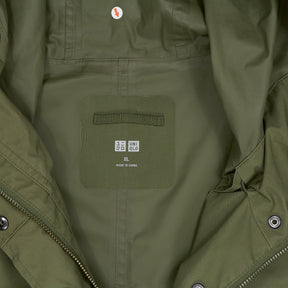 Uniqlo Green Hooded Coat