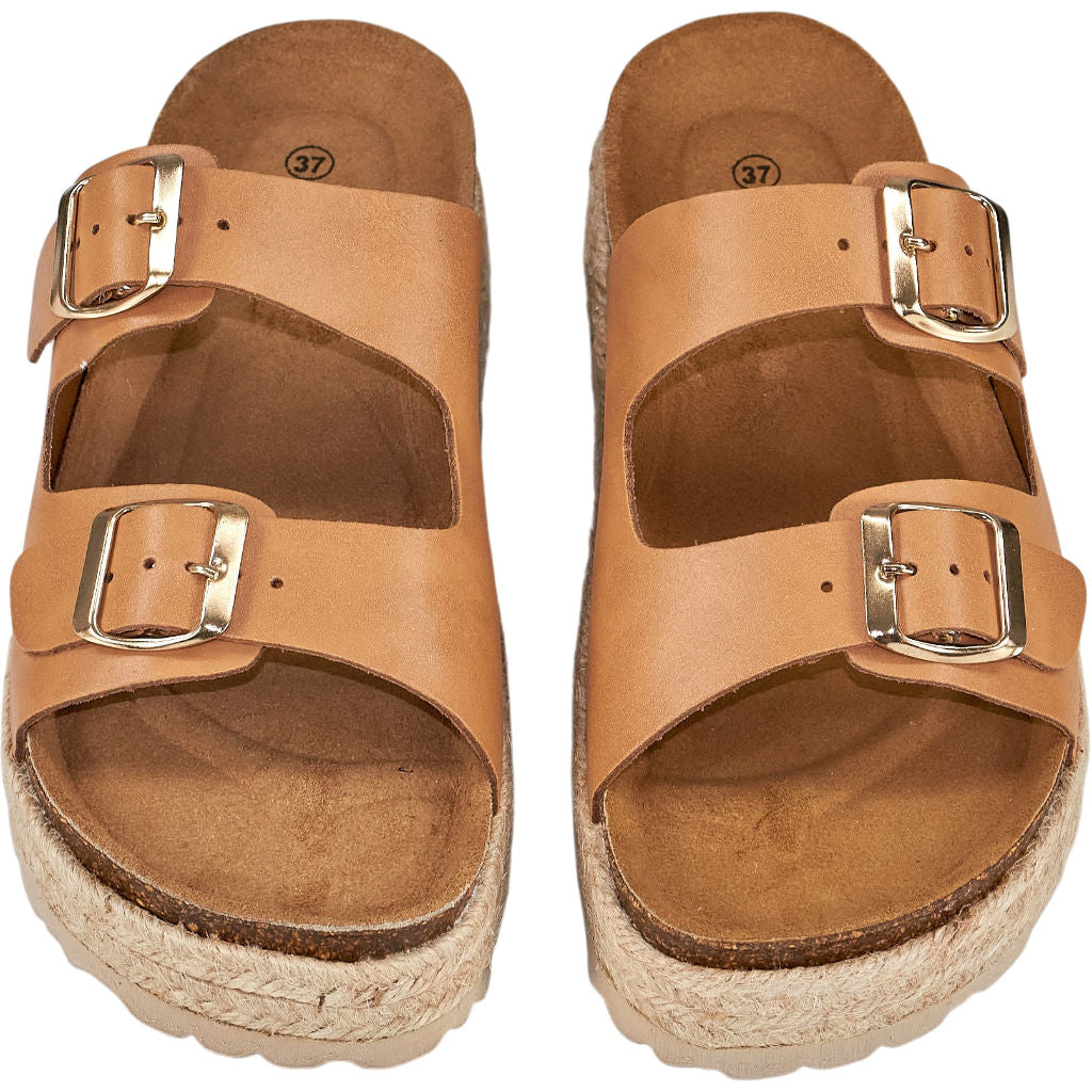 Hush Tan Woodstock Sandals