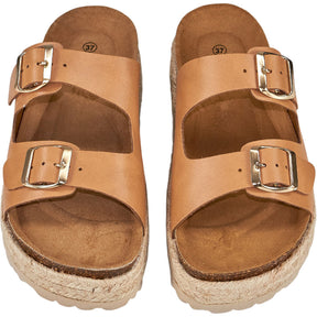 Hush Tan Woodstock Sandals