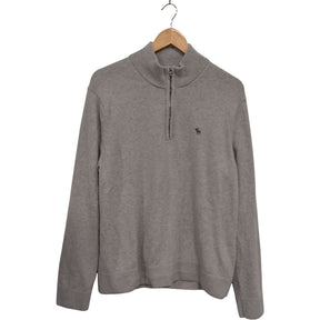 Abercrombie & Fitch Grey Merino Blend Jumper