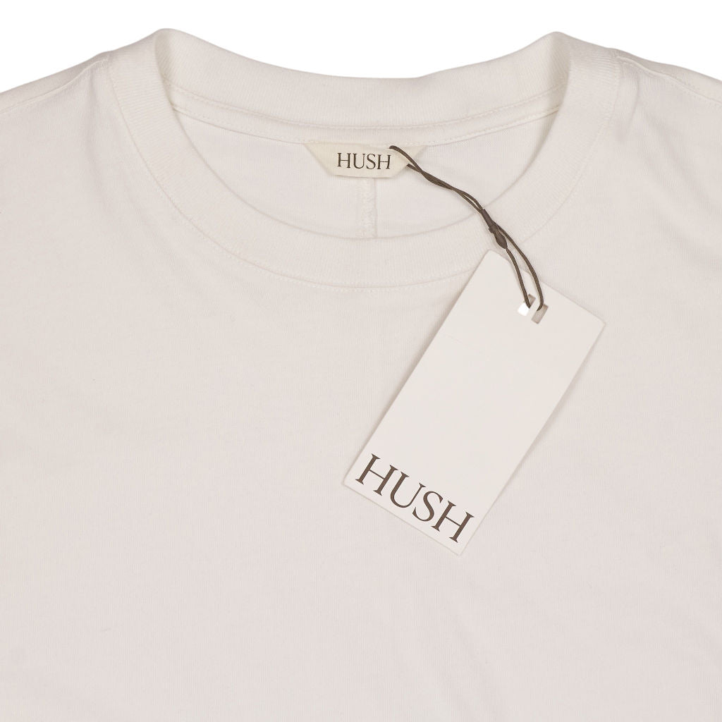 Hush White Long Sleeve T-Shirt