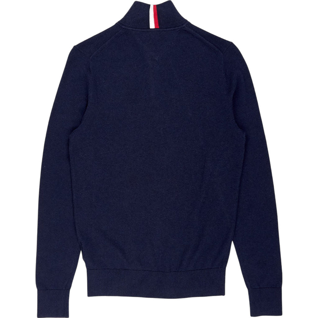 Tommy Hilfiger Navy Premium Cotton Jumper