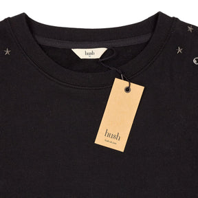 Hush Black Sierra Star Studded Sweatshirt