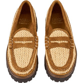 G.H. Bass Tan Larson Loafers