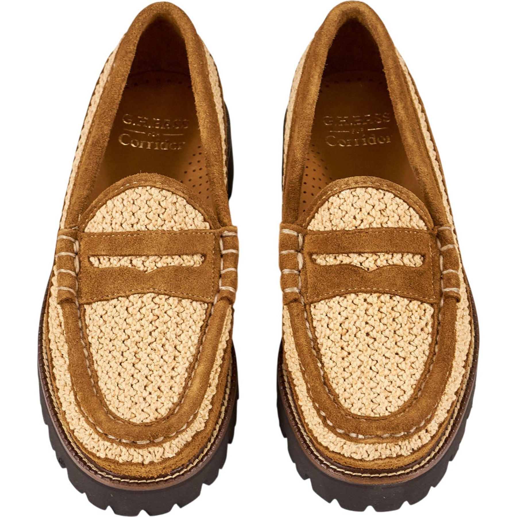 G.H. Bass Tan Larson Loafers