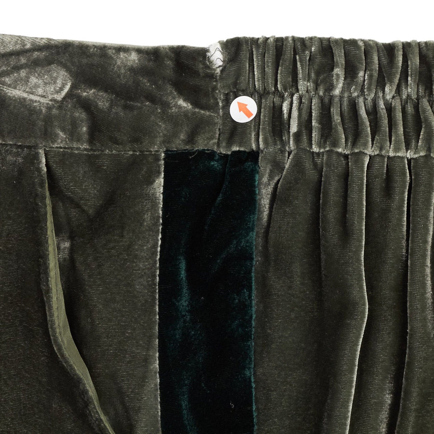 NRBY Green Velvet Trousers
