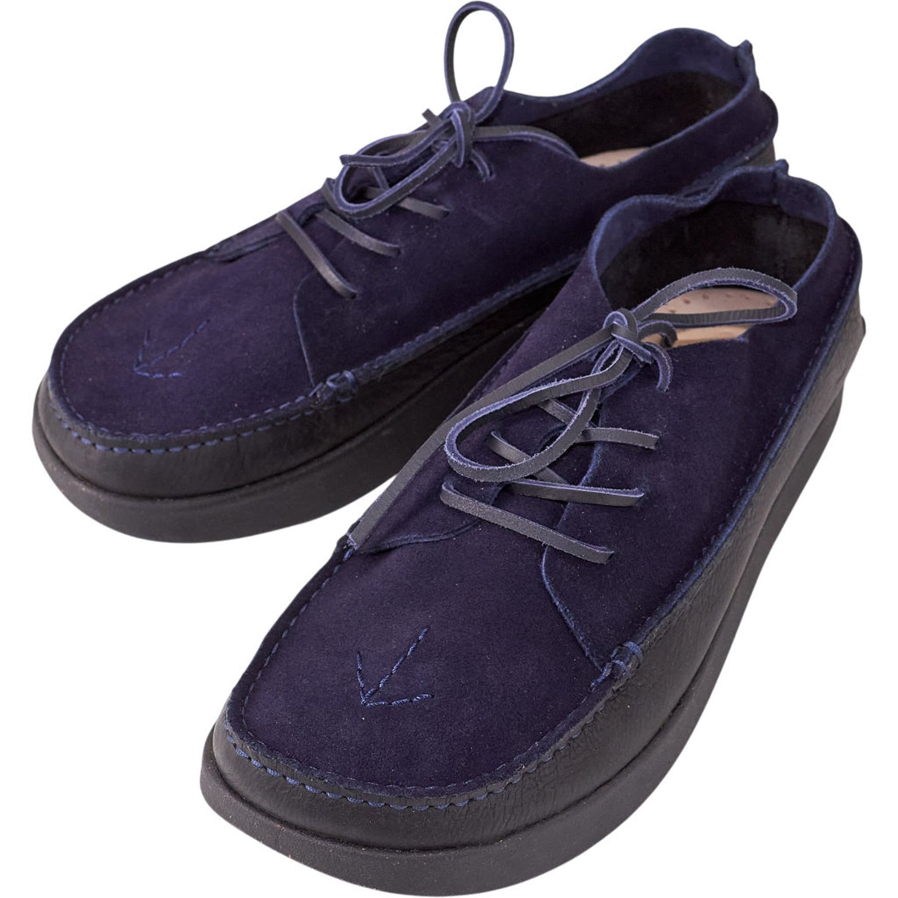 Yogi x Nigel Cabourn Navy & Black Finn II Shoes