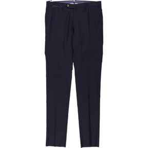 PT Torino Navy Wool Slim Trousers