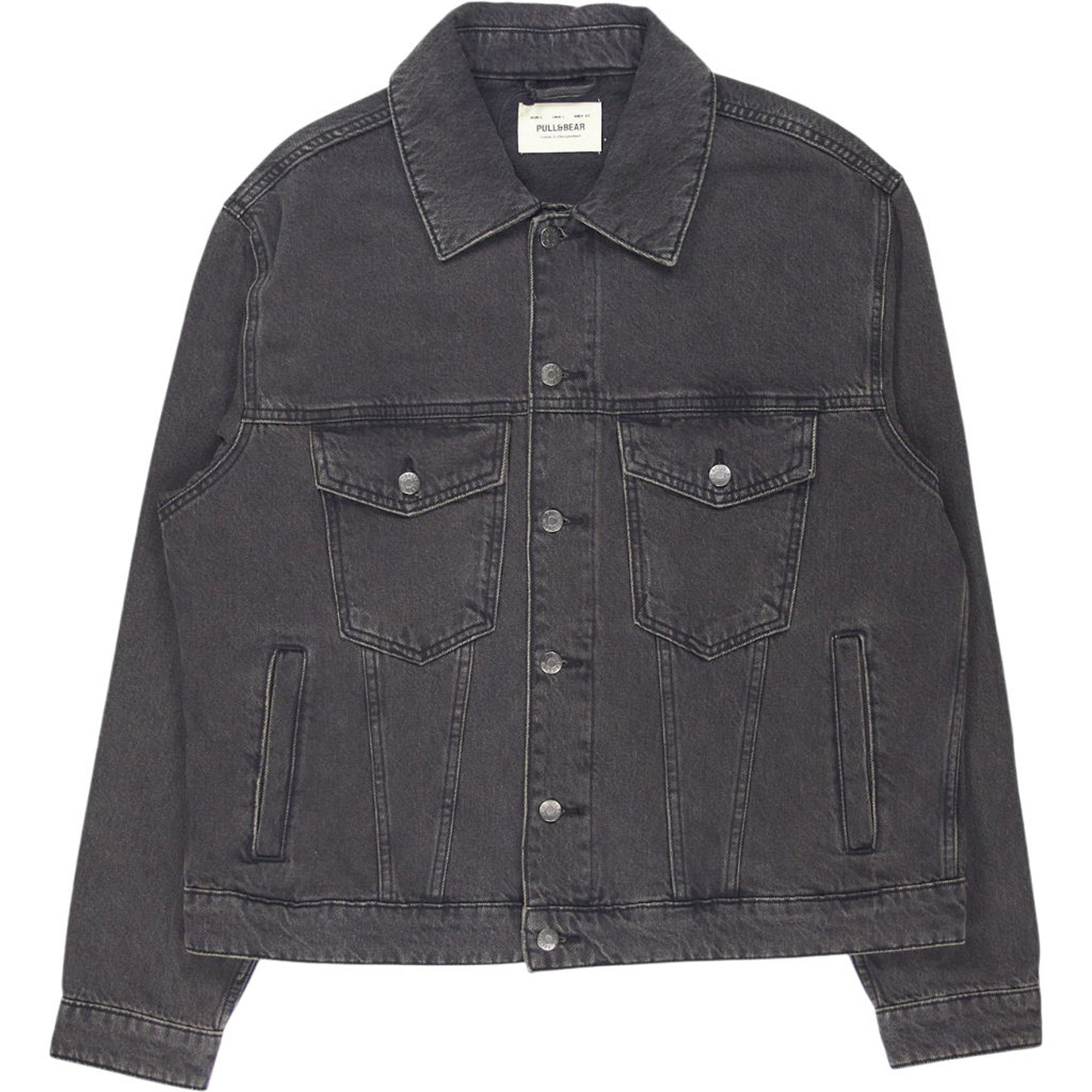 Pull&Bear Black Denim Jacket