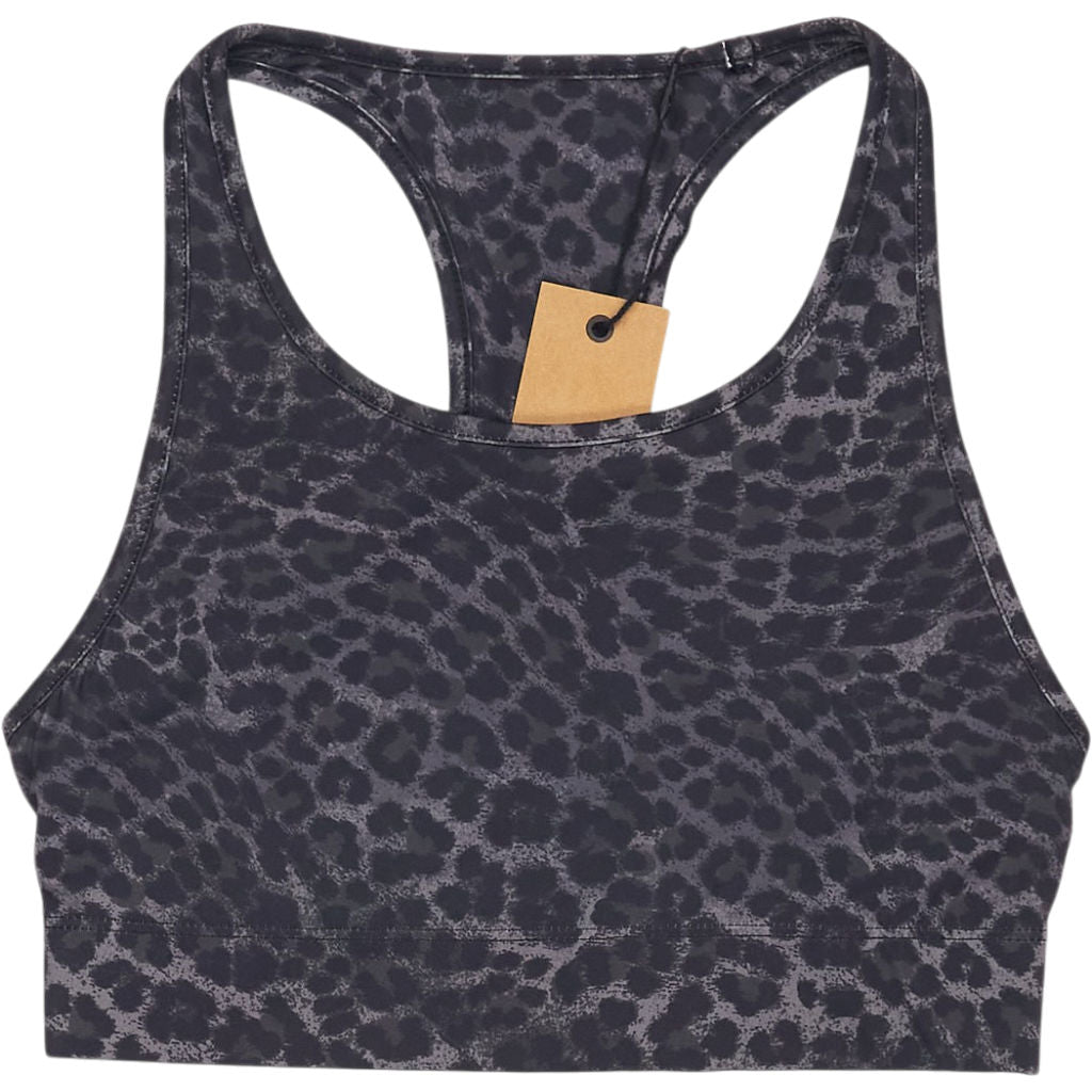 Hush Ombre Leopard Grey Sports Bra