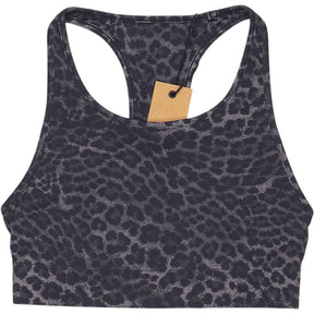 Hush Ombre Leopard Grey Sports Bra
