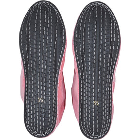Drogheria Crivellini Pink Velvet Slippers