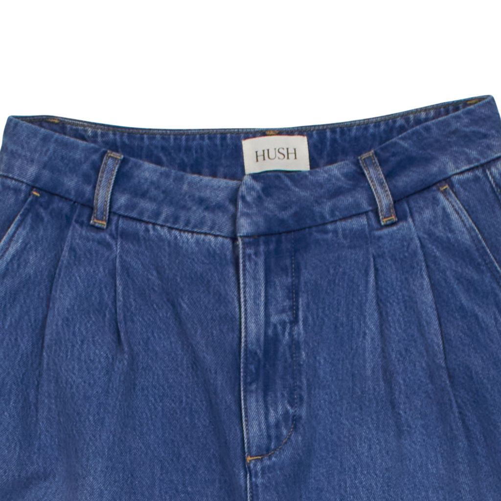 Hush Blue Lya Wide Leg Jeans