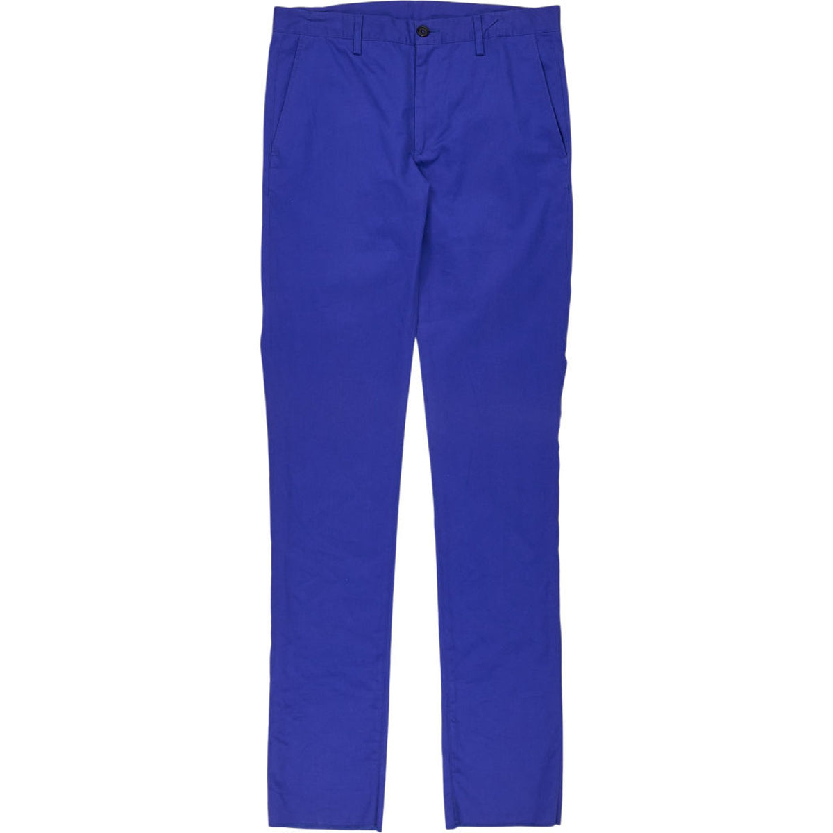Anderson & Sheppard Blue Cotton Chinos