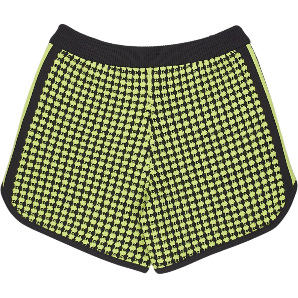 Adidas x Wales Bonner Black Yellow Crochet Shorts