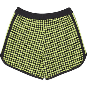 Adidas x Wales Bonner Black Yellow Crochet Shorts