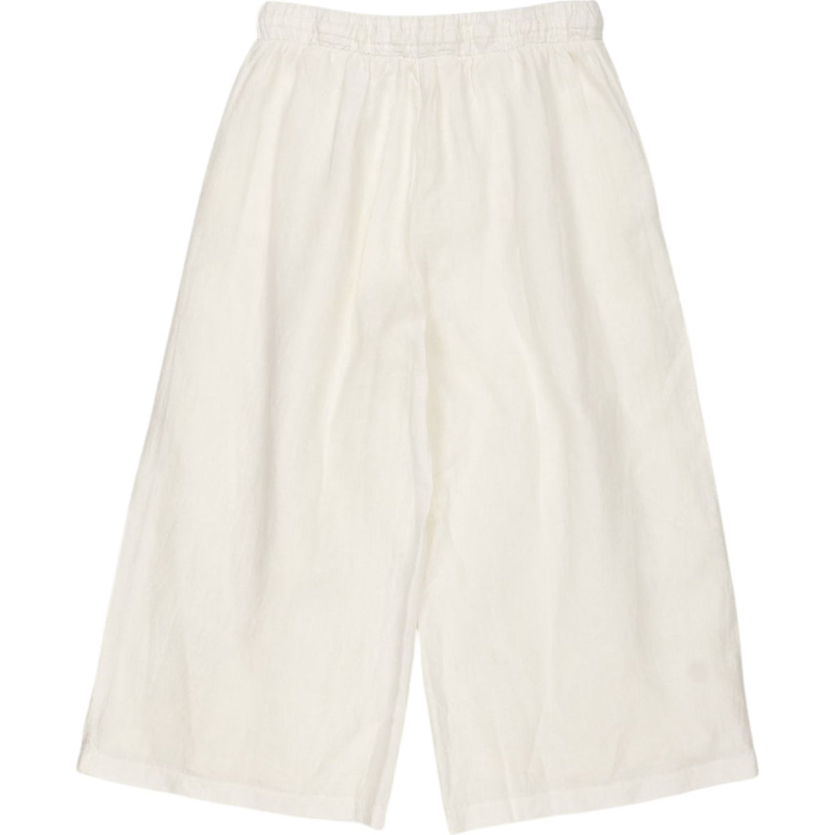 Baukjen Off-White Linen Culottes
