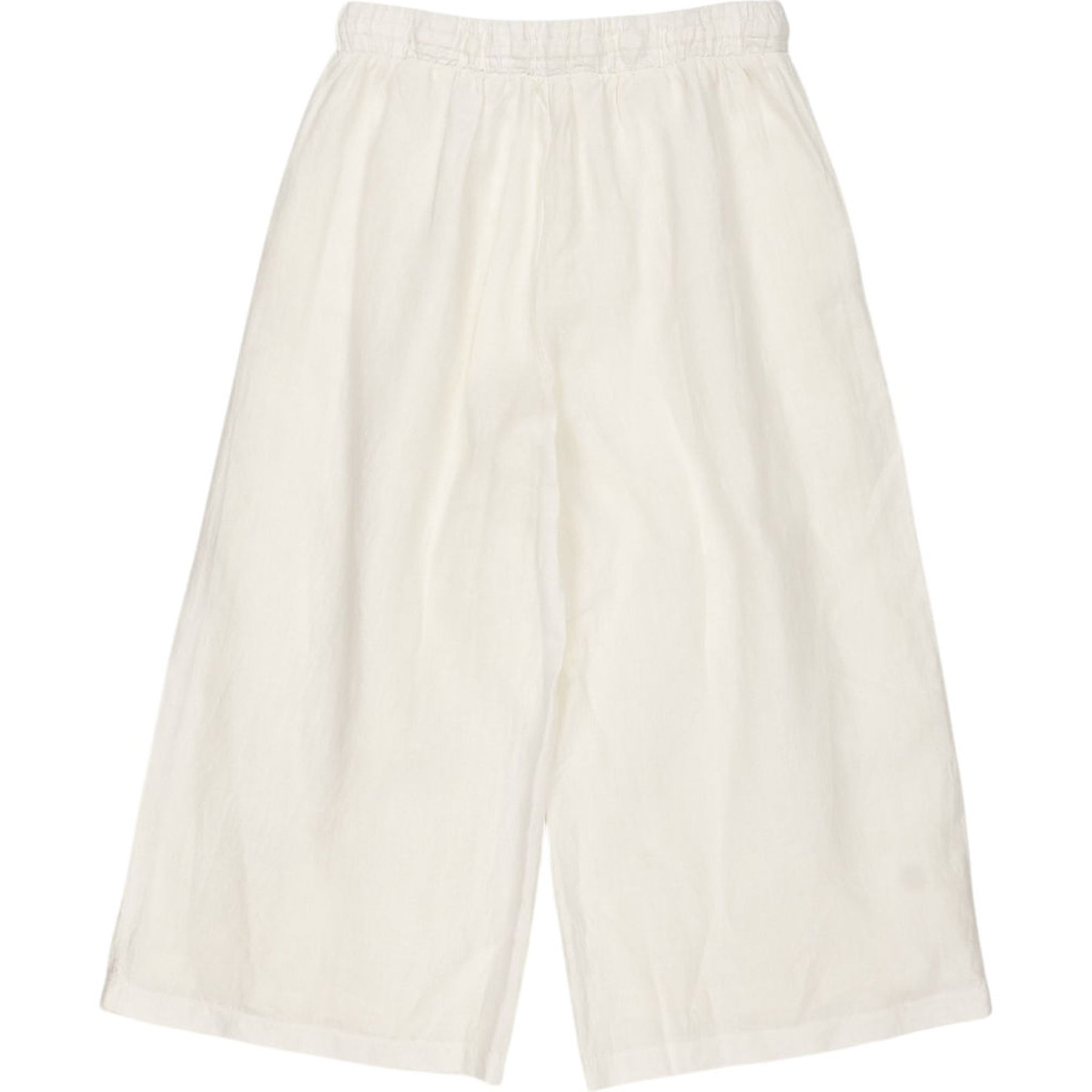 Baukjen Off-White Linen Culottes