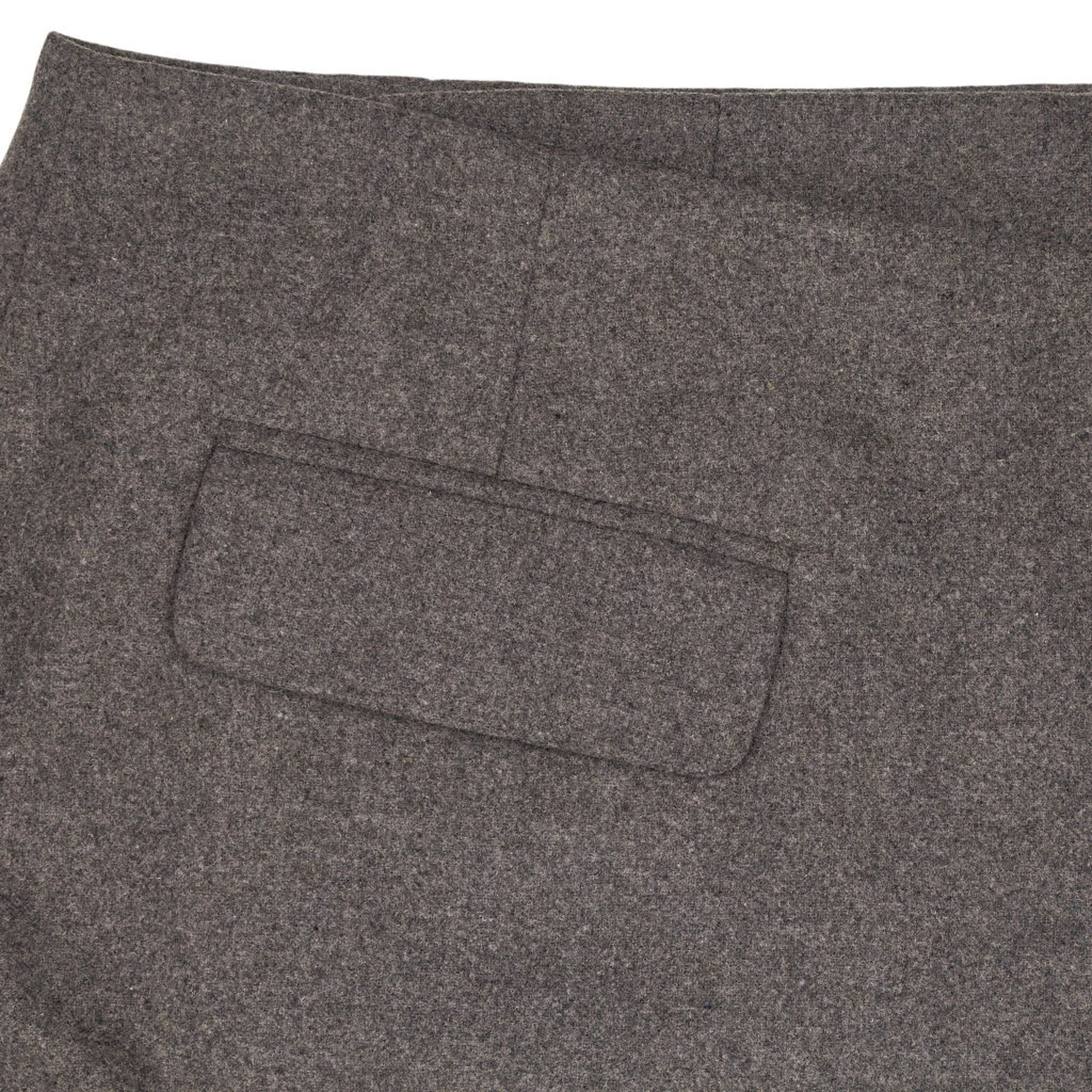 Aligne Grey Kier Wool Blend Skirt