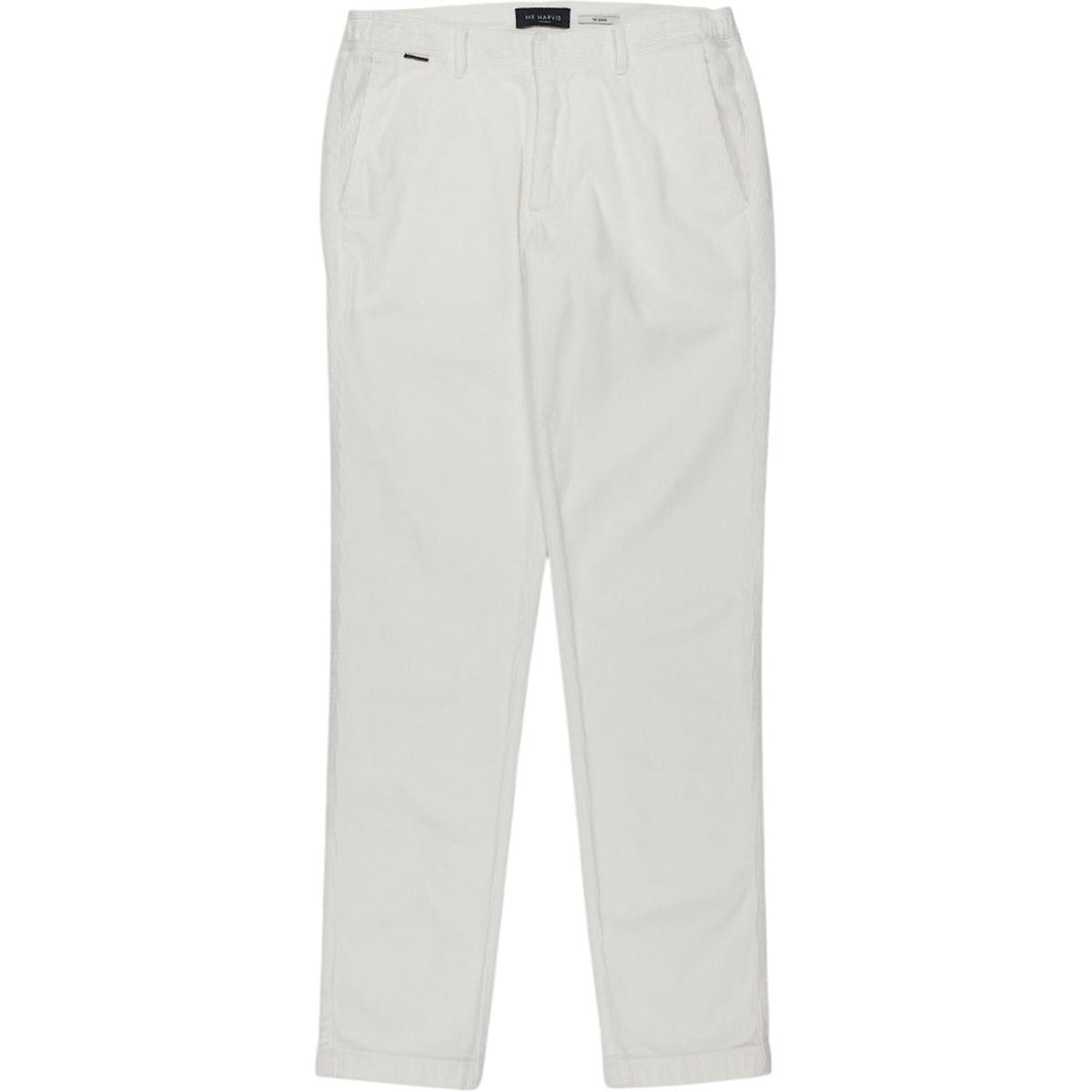 Mr Marvis White The Cords Trousers