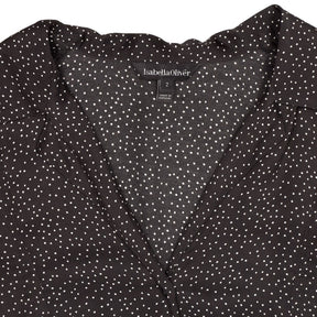 Isabella Oliver Black Polka Dot Dress