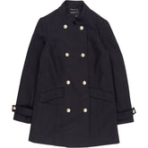 River Island Black Wool Blend Coat