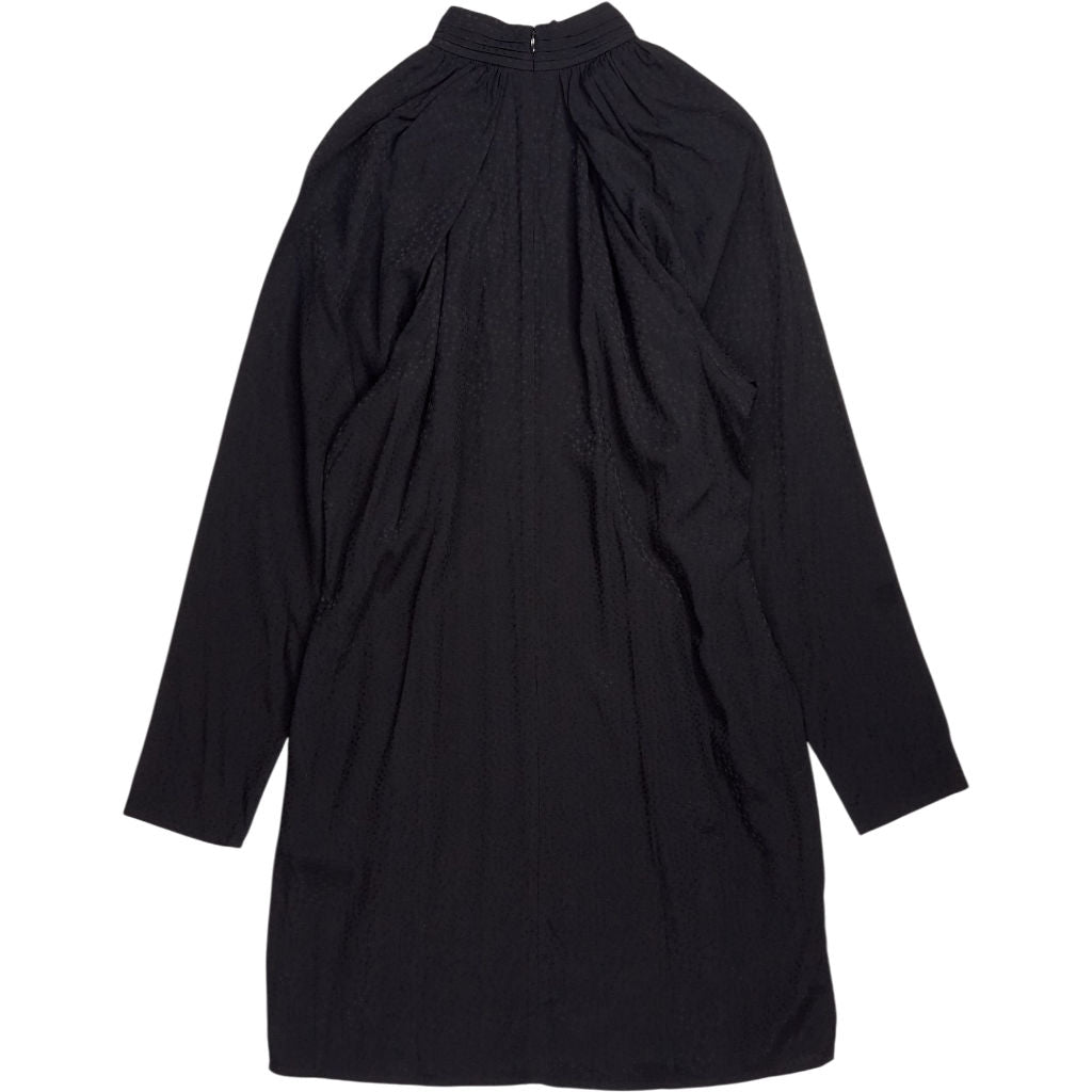 Hush Black Liliana Gathered Mini Dress