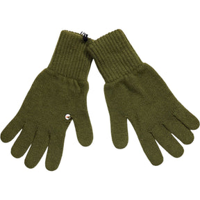 YMC Military Green Cashmere Gloves