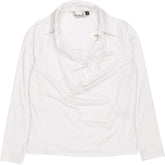 Baukjen White Etta Cowl Neck Top