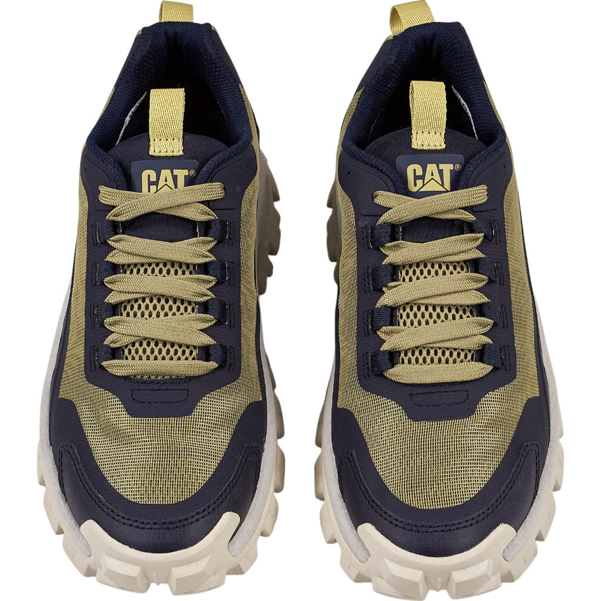 CAT Grey/GreenTotal Eclipse Intruder Trainers UK 8
