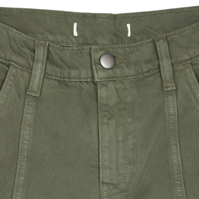 seventy + mochi Olive Green Cotton Trousers